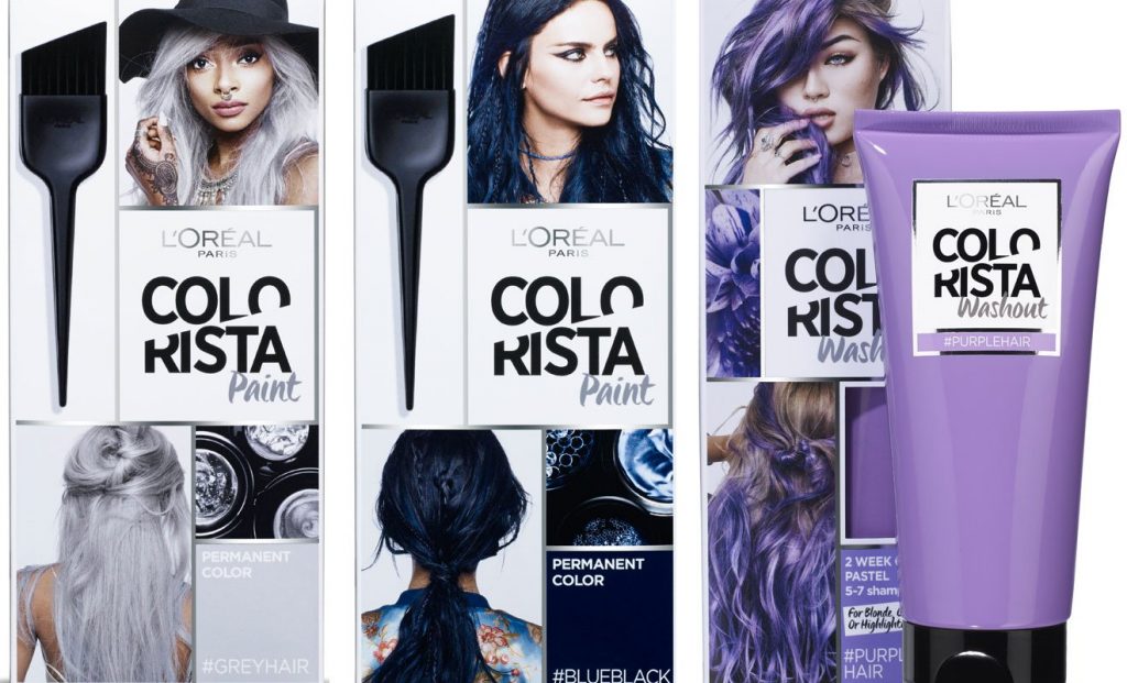 3. L'Oreal Paris Colorista Hair Makeup in Smokey Blue Review - wide 4