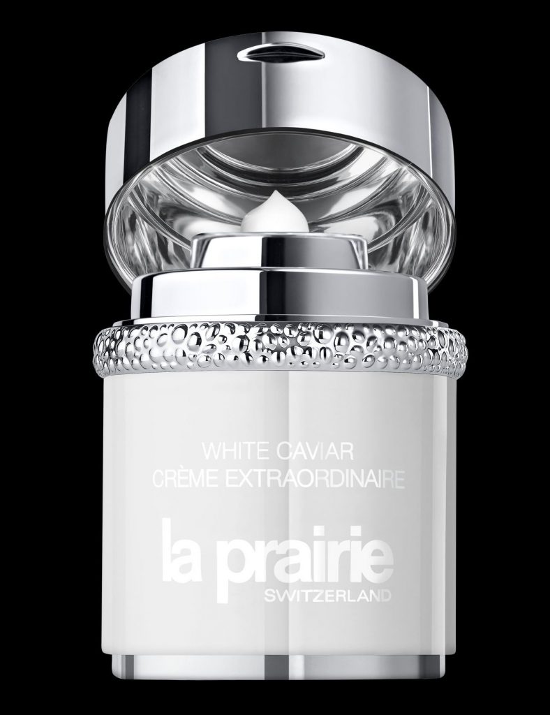 La Prairie White Caviar Extraordinaire Creme, pigmentfolt-halványítás, rúzs és más