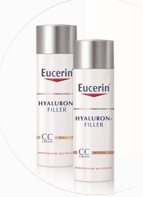 eucerin hyaluron filler ráncfeltöltő színezett nappali cc krém medium árnyalat)