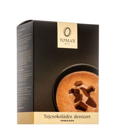 Toman Diet tejcsokoládés desszert