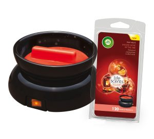 Forralt bor a kandalló mellett, Air Wick wax melts