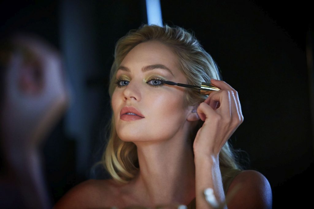 Victoria's Secret model Candice Swanepoel, Max Factor