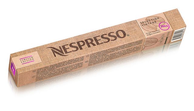 Nespresso Vintage Selection 2014 limitált kiadás, érlelt kávé