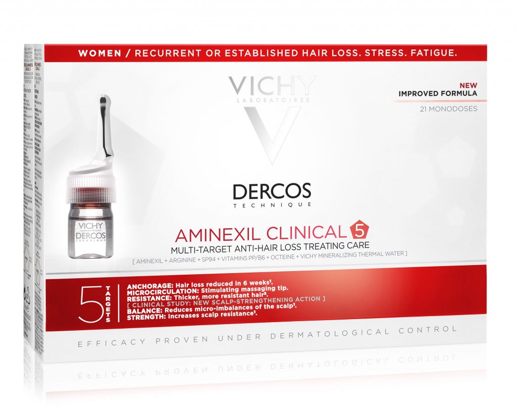 Vichy Dercos Aminexil Clinical 5 ampulla kúra hajhullás ellen