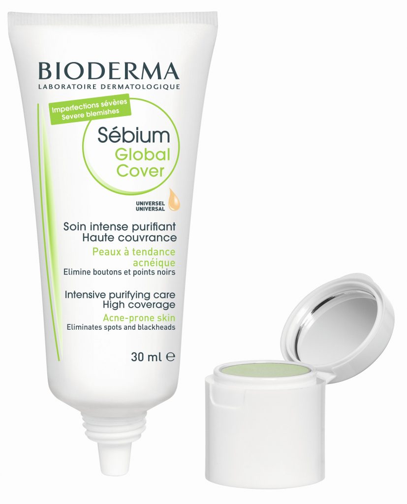 Bioderma Sébium Global Cover színezett nappali krém zsíros, pattanásos bőrre