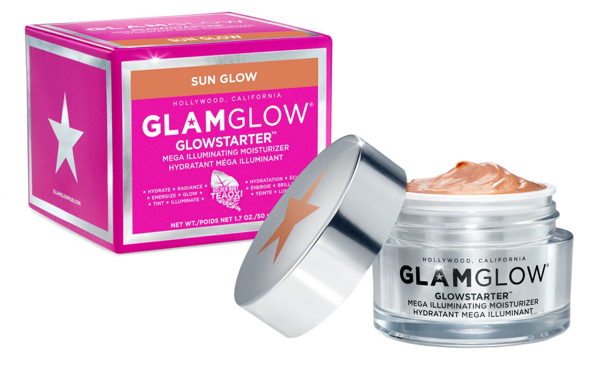 Glow glam. GLAMGLOW GLOWSTARTER Mega Illuminating Moisturizer. GLAMGLOW крем для лица. Glam Glow крем для лица. GLAMGLOW GLOWSTARTER Mega Illuminating Moisturizer Barbie.