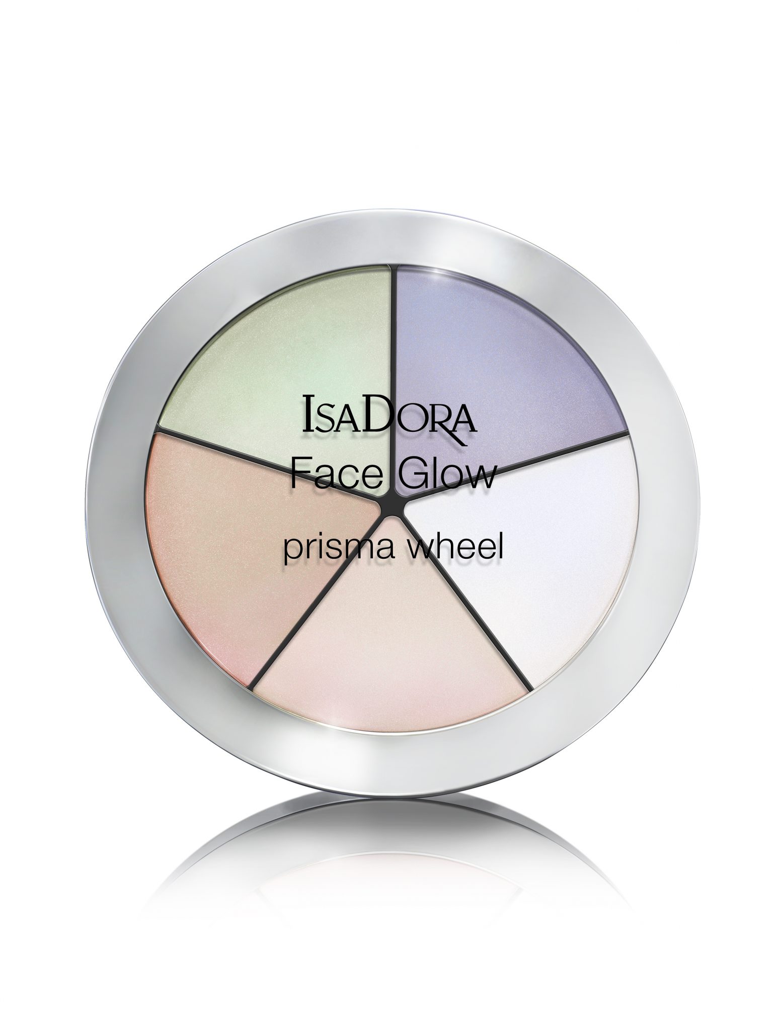 Glow 18. Палетка Isadora. Isadora хайлайтер. Isadora палетка для лица. Палетка хайлайтер зеленая.
