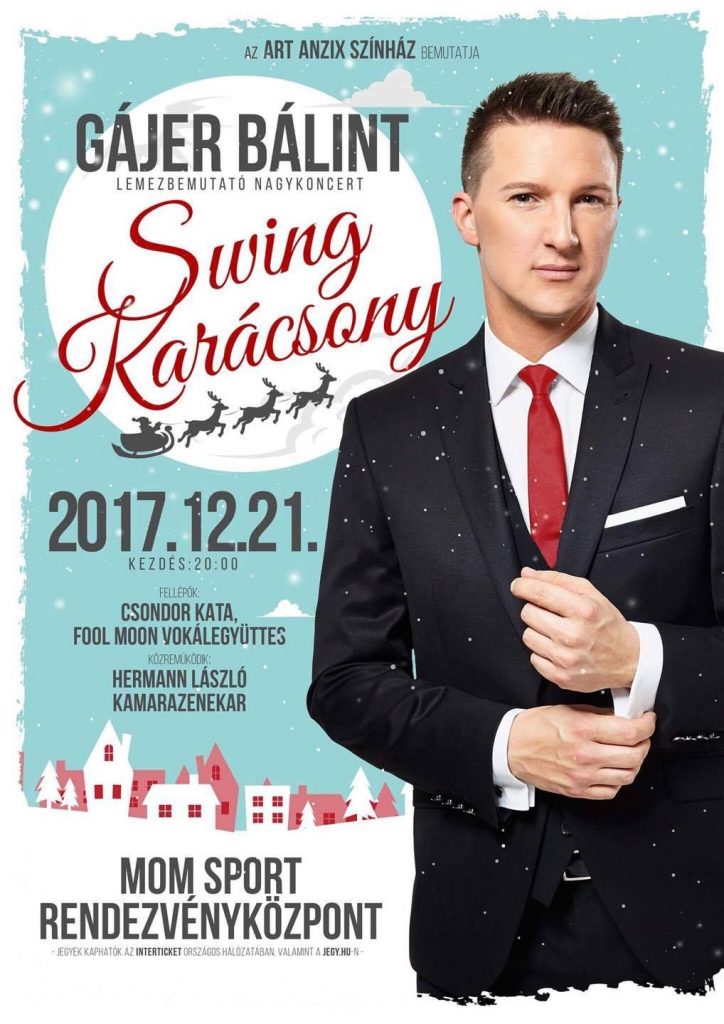 Gájer Bálint karácsonyi nagykoncert