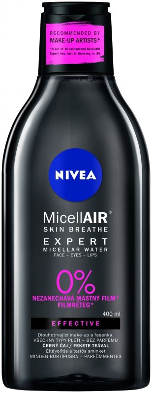 Nivea Micellair Expert tartős smink eltávolítók, micellás, rúzs és más