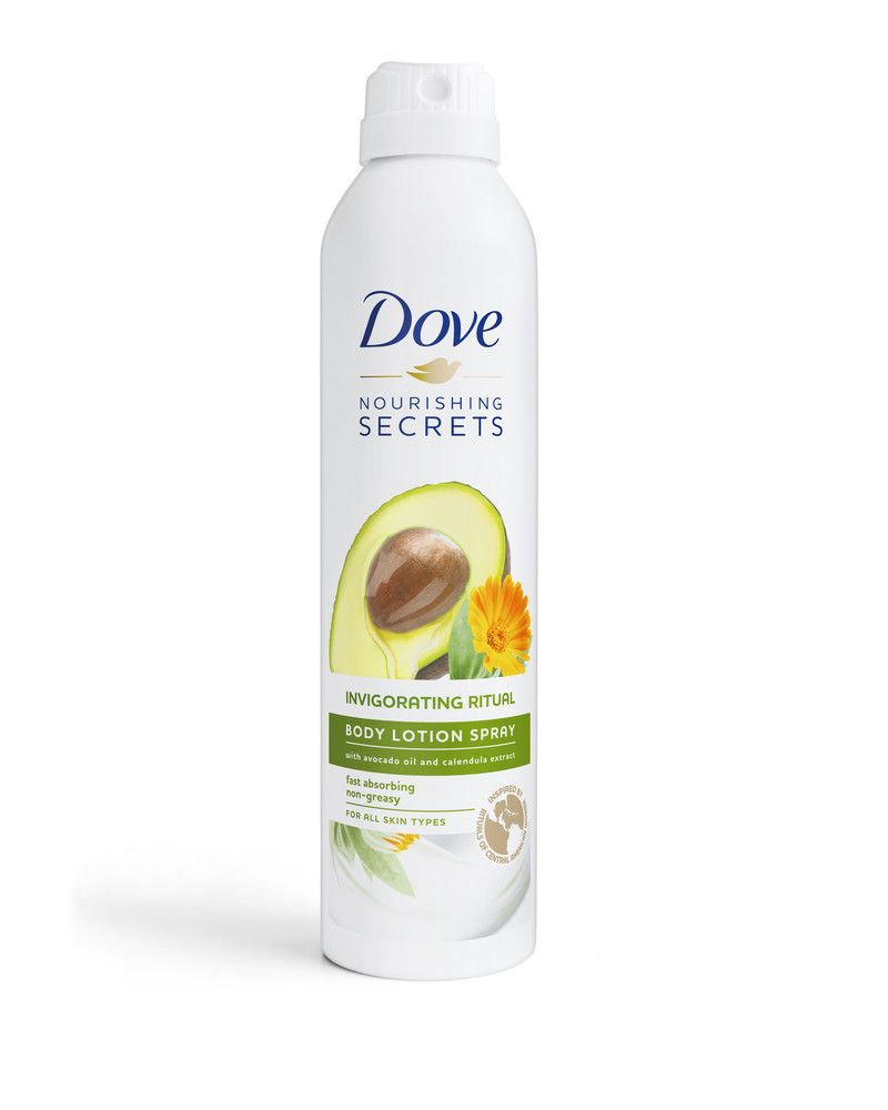 Dove Nourishing Secrets rituálék, testápoló spray, rúzs és más