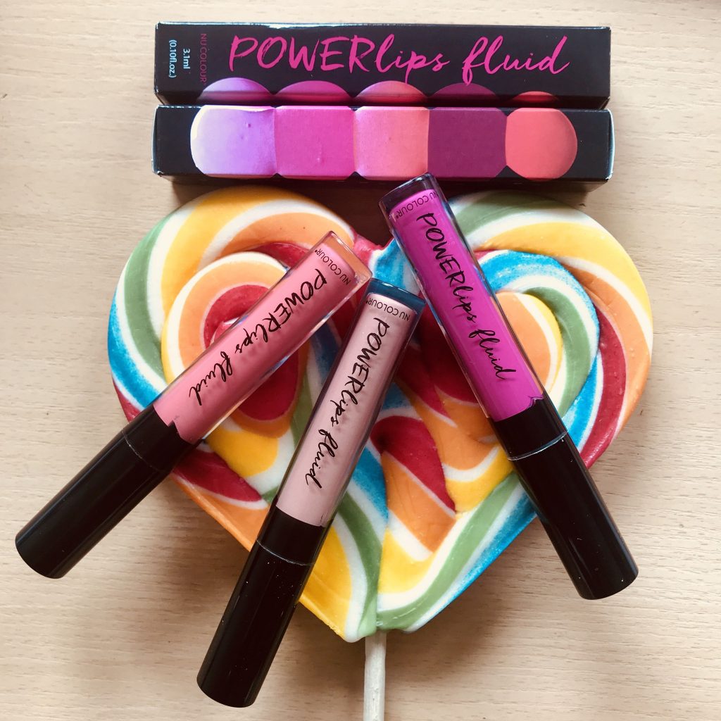 Nu Colour Power LIps Fluid Candy collection. rúzs és más 