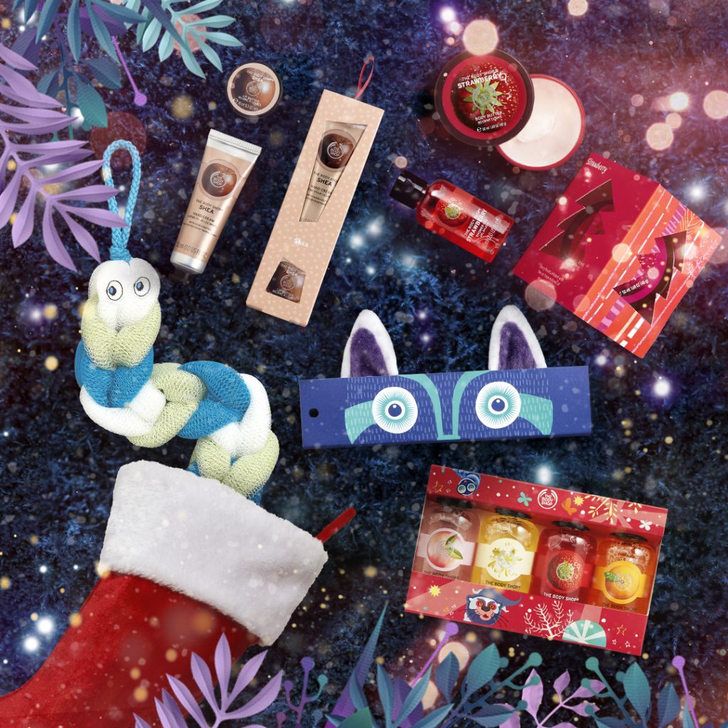 The Body Shop, bűvös erdő, Olivia, Freddy, adventi kalendárium, karácsony, rúzs és más