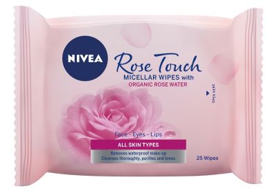 nivea, rose touch, rózsavíz, organikus rózsavíz, rózsás, arcápolás, gél krém, arckrém, arctisztító, micellás, törlőkendő, rúzs és más