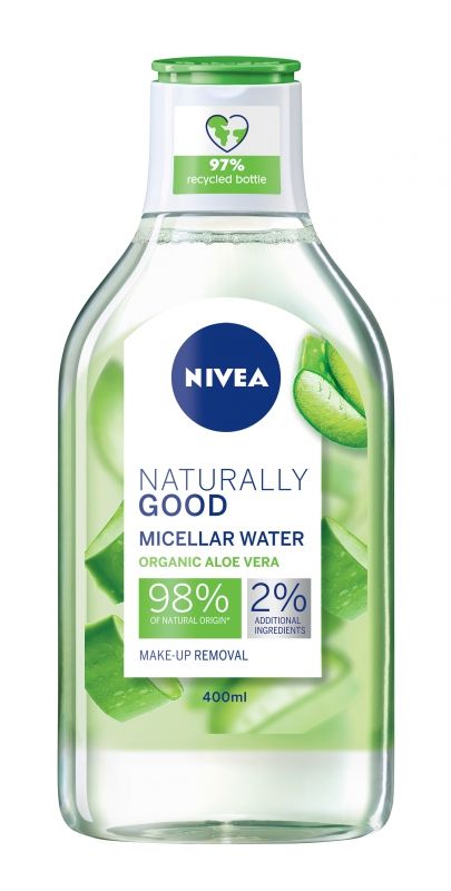nivea, naturally good, környezettudatos, újrafelhasználás. természetes, fenntartható, környezetbarát, bio, rúzs és más, mikroműanyagmentes, újrafelhasznált