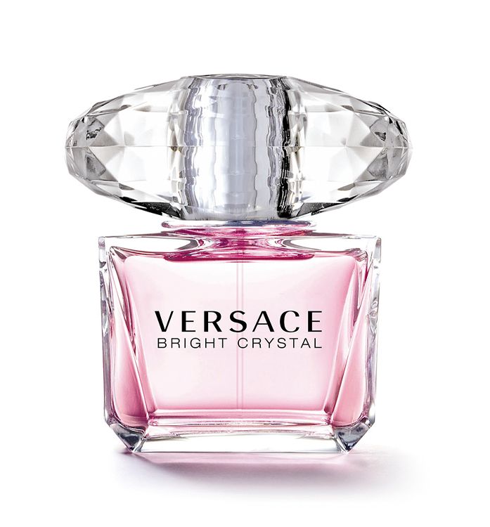 versace, bright crystal, edt, illat, parfum, kampany, lily james, ruzs es mas, versace