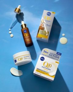 nivea, q10, expert, dual serum, ruzs es mas, glikacio, ranctalanito, antiaging, oregedesgetlo, cukor okozta rancok