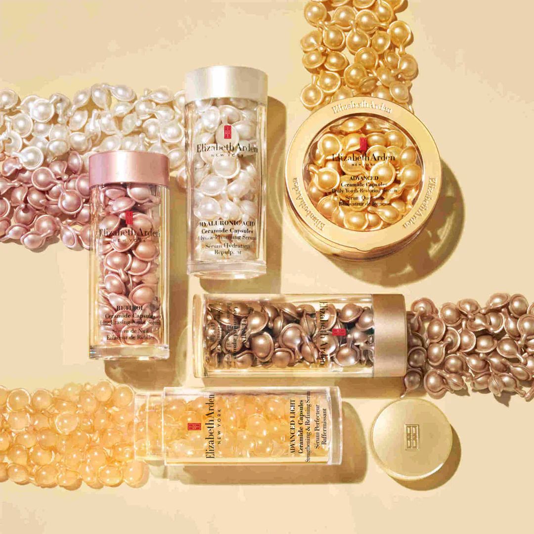 elizabeth arden, ceramide, capsule, kapszula, kapszulak, borapolas, antiaging, borfiatalito, ruzs es mas