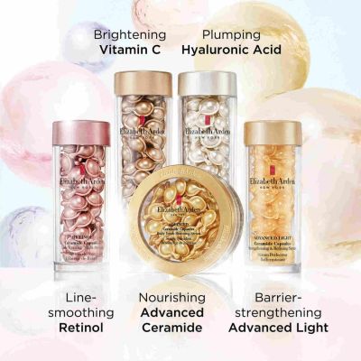 elizabeth arden, ceramide, capsule, kapszula, kapszulak, borapolas, antiaging, borfiatalito, ruzs es mas