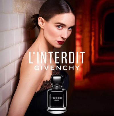 givenchy, l'interdit, absolute, edp, intense, rooney mara, audrey hepburn, ruzs es mas