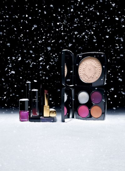 chanel, aurora borealis, sarki feny, enchanted night, kollekcio, limitalt, teli, valentina li, smink, makeup, ruzs es mas