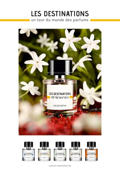 les destinations, niche, parfum, illat, edp, vilagutazas, desztinaciok, ruzs es mas