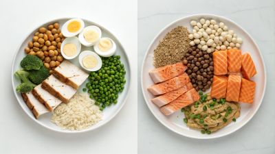 feherje, novenyi feherje, allati feherje, feherje dieta, fogyas, fogyokura, szakerto, taplalkozas, ruzs es mas