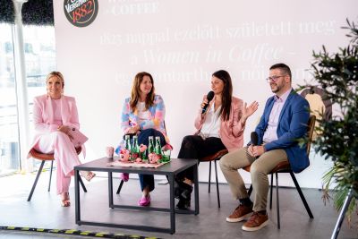 vergnano, caffe vergnano, women in coffee, noi kavezo, rozsaszin kavezo, tamogatas, kepzes, barista kepzes noknek, ruzs es mas, coca cola