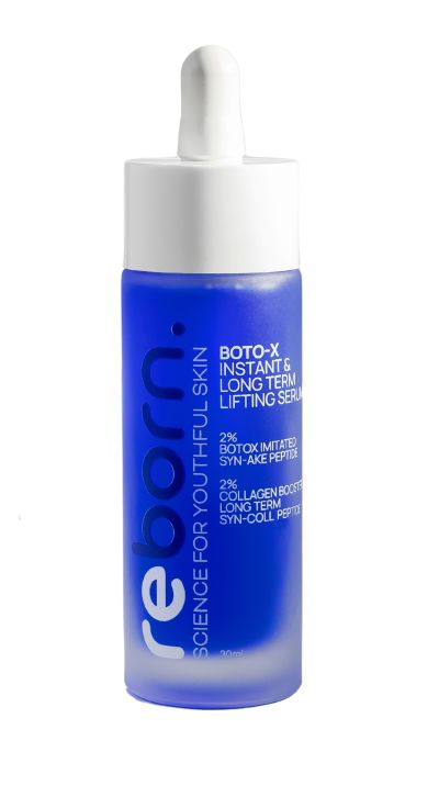 reborn science, szerum, boto-x, botox hatasu szerum, antiaging, rancsimito, lifting, feszesito, ruzs es mas