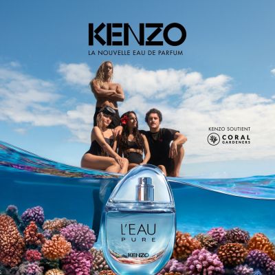 kenzo, l'eau, pure, leau pure, edp, akvatikus, vizes, vizcsepp, ruzs es mas, coral gardeners