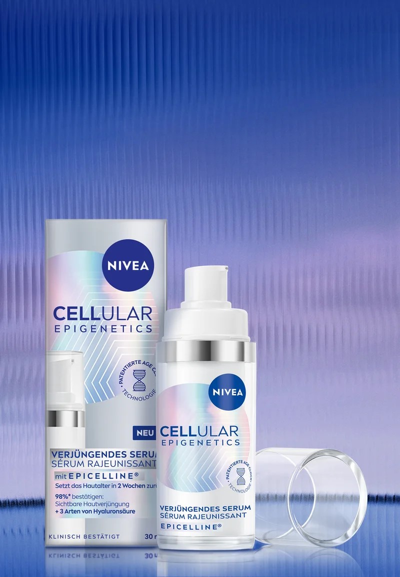 nivea, epigenetics, cellular, szerum, epicelline, age clock, ruzs es mas, antiaging, borapolas