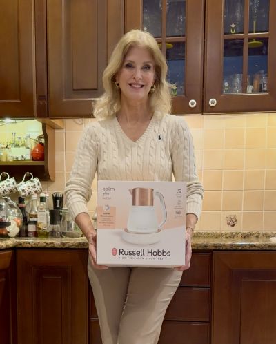 russel hobbs, ruzs es mas, calm, vizforralo, konyhai eszkoz, dizajn, zenelo, vilagito, relaxalo