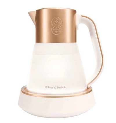 russel hobbs, ruzs es mas, calm, vizforralo, konyhai eszkoz, dizajn, zenelo, vilagito, relaxalo