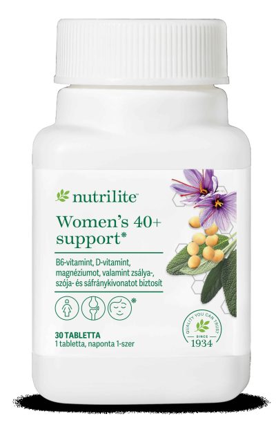 nutrilite, womens support, 40+, perimenopauza, menopauza, postmenopauza, ruzs es mas, etrendkiegeszito, taplalekkiegeszito, gyogynoveny, gyogyhatasu, egeszseg