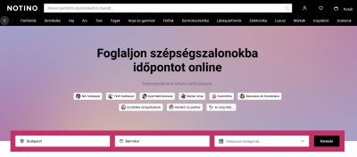 notino, fodrsz, kozmetikus, szalonok, idopontfoglalo, rendszer, idopontfoglalas, szalon kezeles, ruzs es mas