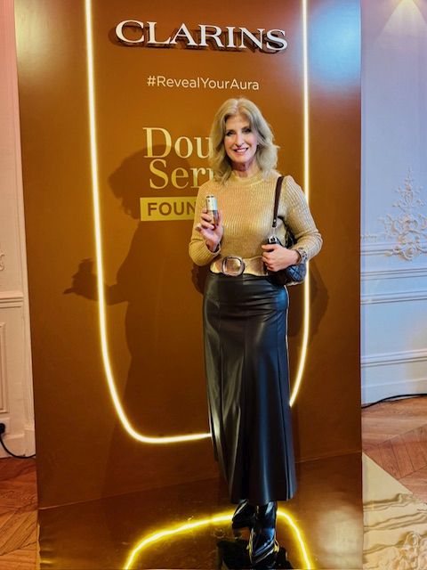 clarins, double serum, double serum foundation, alapozo, szerum alapozo, smink, hibrid, ruzs es mas, parizs, termekbevezetes, vip