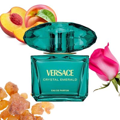 versace, crystal, emerald, lila moss, edp, parfum, illat, moss