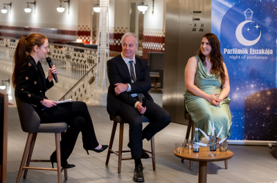 parfumok ejszakaja, kozmo hotel, ruzs es mas, parfum, hermanyi mariann, kerekes vica, gyenesei leila, molnar andrea, eau de tihany