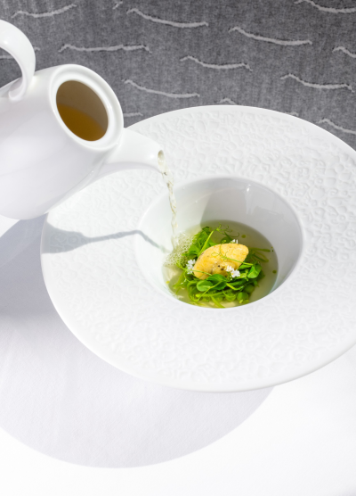 vitu, restaurant, tavaszi, etelsor, szezonalis, lendvai levente, lendvai, michelin-ajanlott, etterem, ruzs es mas, mol torony